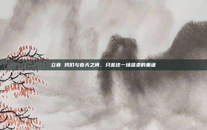 立春 我们与春天之间,只差这一场温柔的重逢