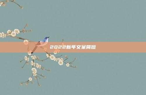 2022新年文案简短