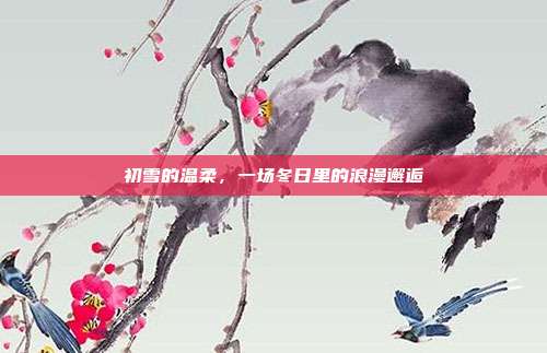初雪的温柔,一场冬日里的浪漫邂逅
