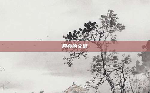 月亮的文案
