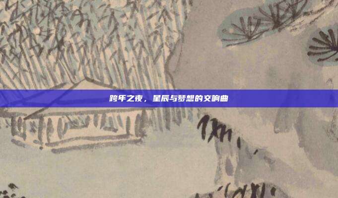 跨年之夜，星辰与梦想的交响曲