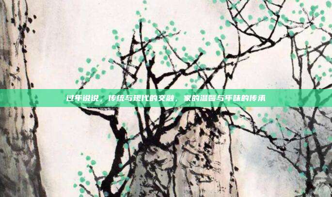 过年说说，传统与现代的交融，家的温馨与年味的传承