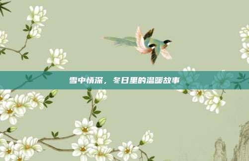 雪中情深,冬日里的温暖故事