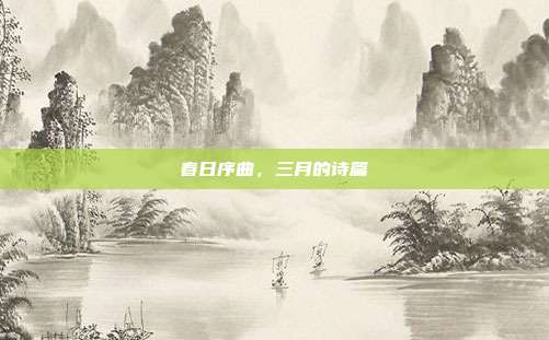 春日序曲,三月的诗篇