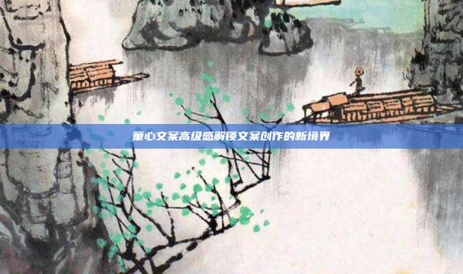 童心文案高级感解锁文案创作的新境界