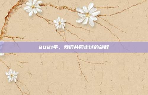 2021年,我们共同走过的旅程