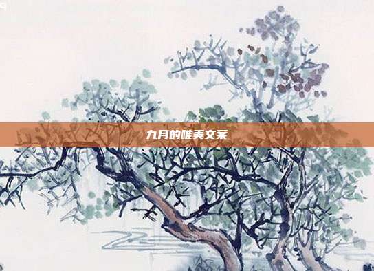 九月的唯美文案