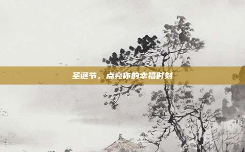 圣诞节，点亮你的幸福时刻