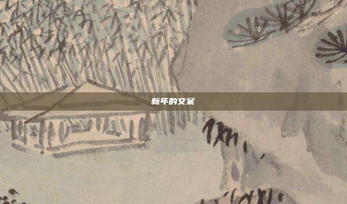 新年的文案