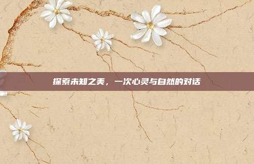 探索未知之美，一次心灵与自然的对话