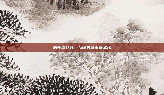 跨年倒计时,与你共赴未来之光