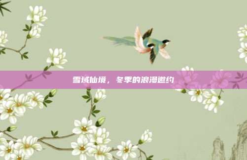 雪域仙境，冬季的浪漫邀约