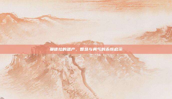 曼德拉的遗产,智慧与勇气的永恒启示