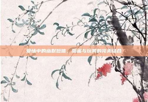 爱情中的幽默短信,甜蜜与玩笑的完美结合
