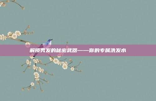 解锁秀发的秘密武器——你的专属洗发水