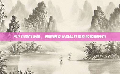 520表白攻略,如何用文案网站打造你的浪漫告白
