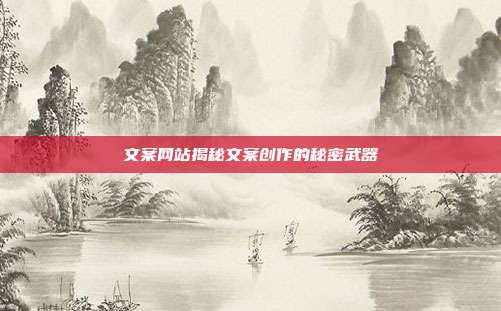 文案网站揭秘文案创作的秘密武器